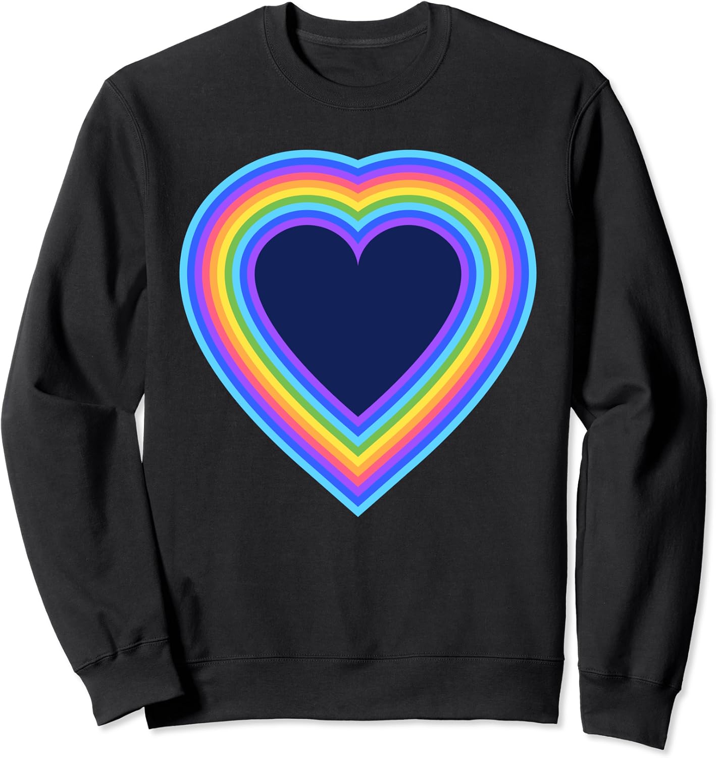 heart graphic sweatshirt